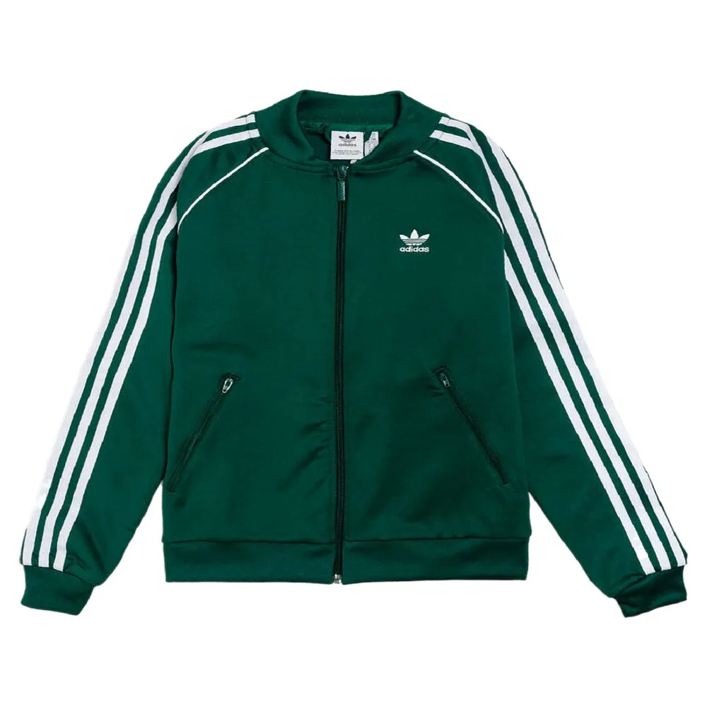 Adidas SST Full Zip Women"s Track Jacket Green