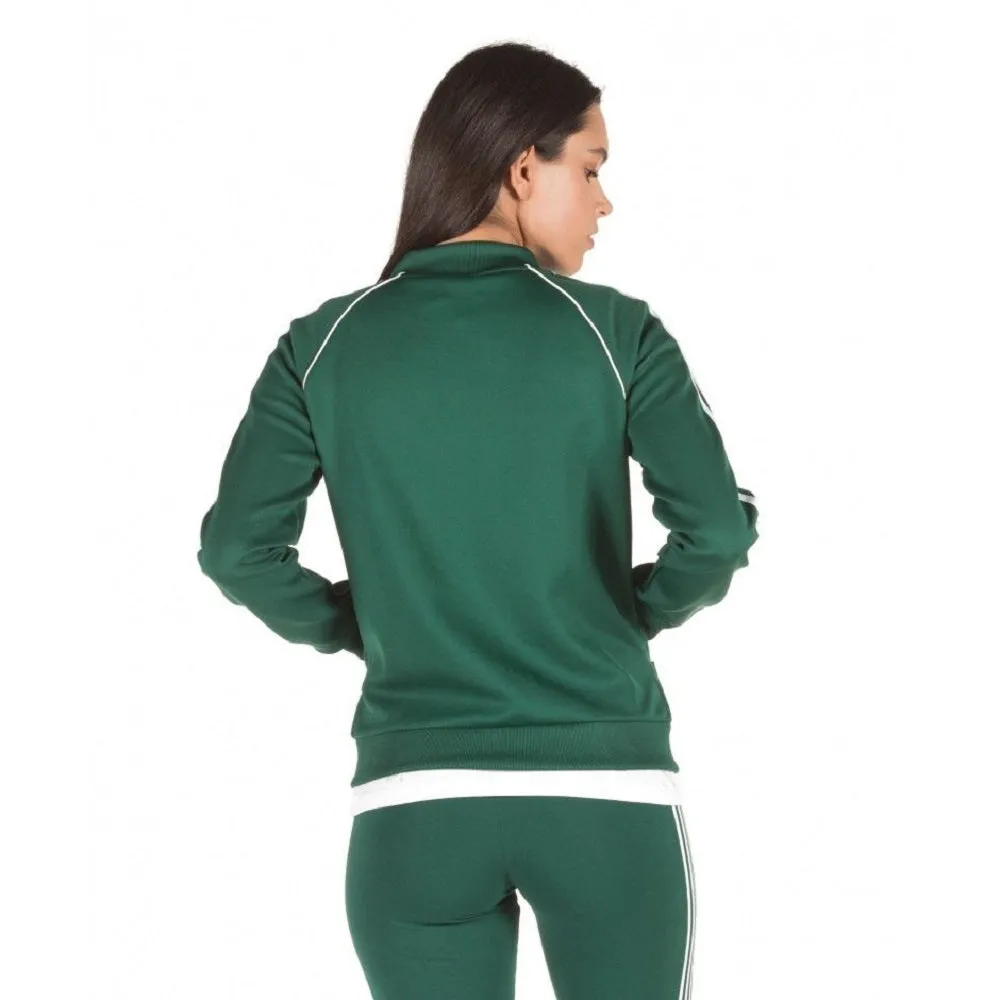 Adidas SST Full Zip Women"s Track Jacket Green