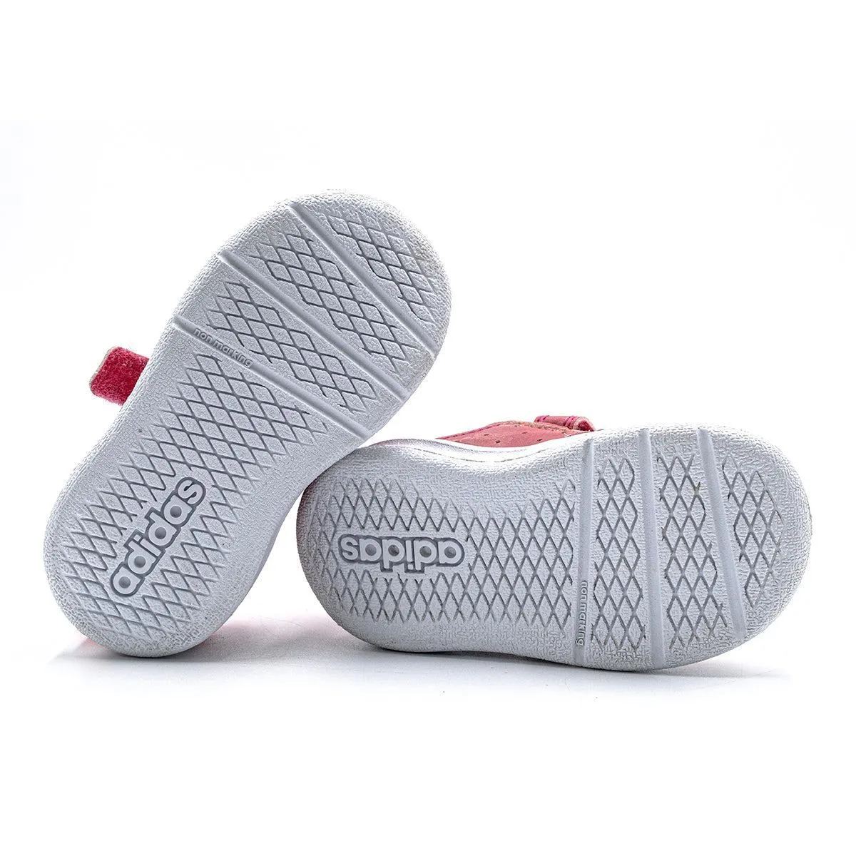 Adidas Tensaur Sneakers Leather Pink Colour For Kids