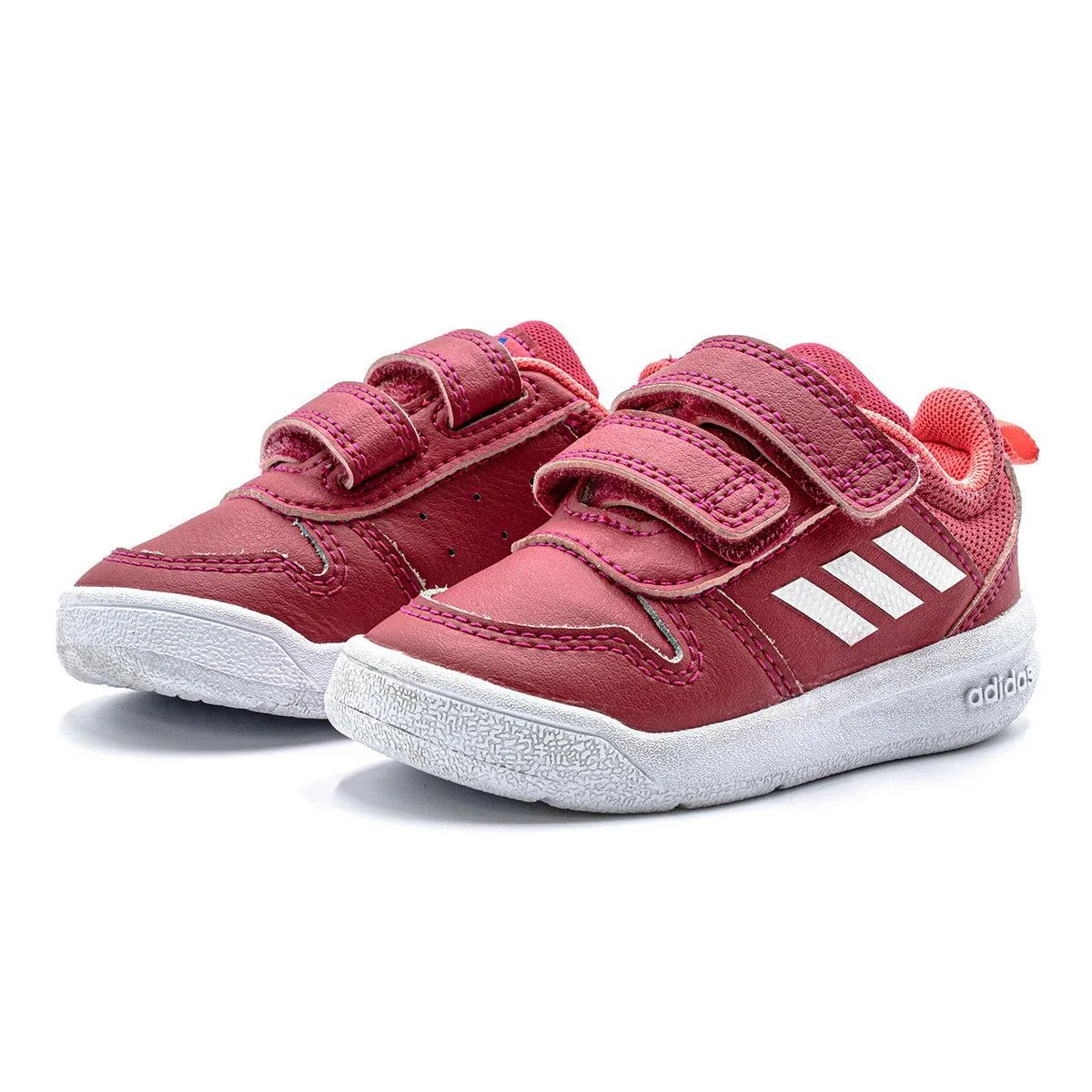 Adidas Tensaur Sneakers Leather Pink Colour For Kids