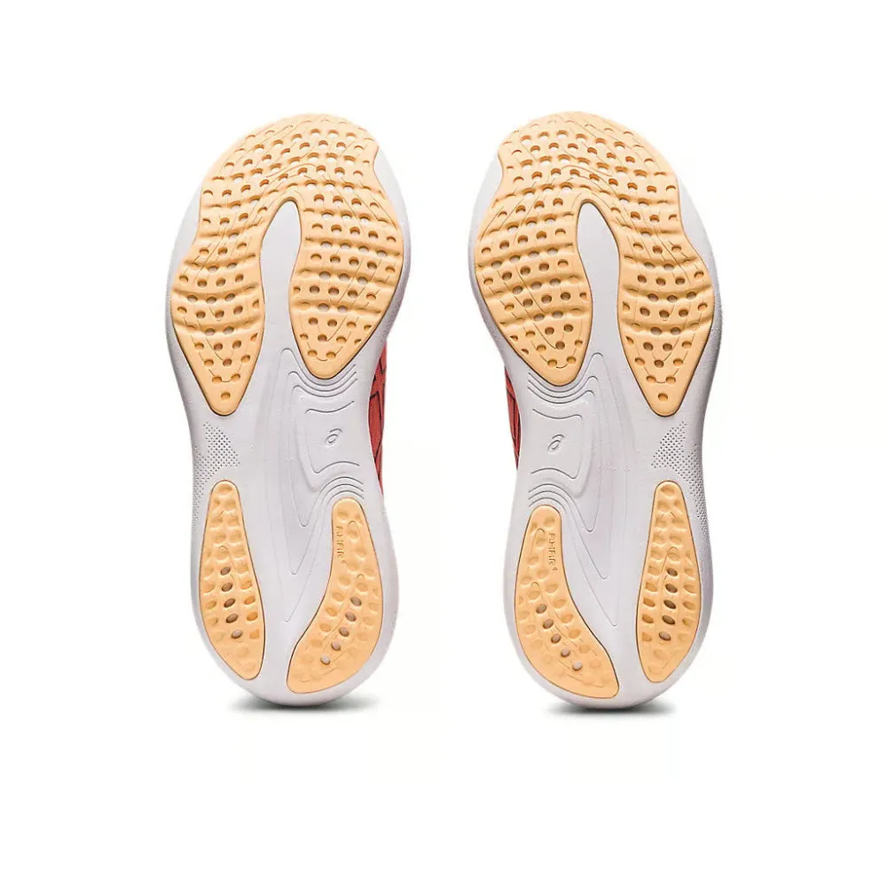 ASICS Women's Gel-Nimbus 25 Running Shoe (Papaya/Dusty Purple)