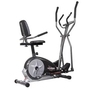 Body Flex Body Champ 3 in 1 Trio Trainer - Ellipictical, Recumbent, Exercise Bike