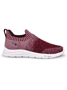 CAMP-SPINDA Red Women's Slip-ons
