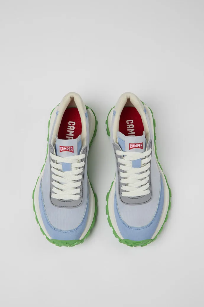 Camper Women's K201462 Drift Trail Textile Nubuck Sneakers Grey