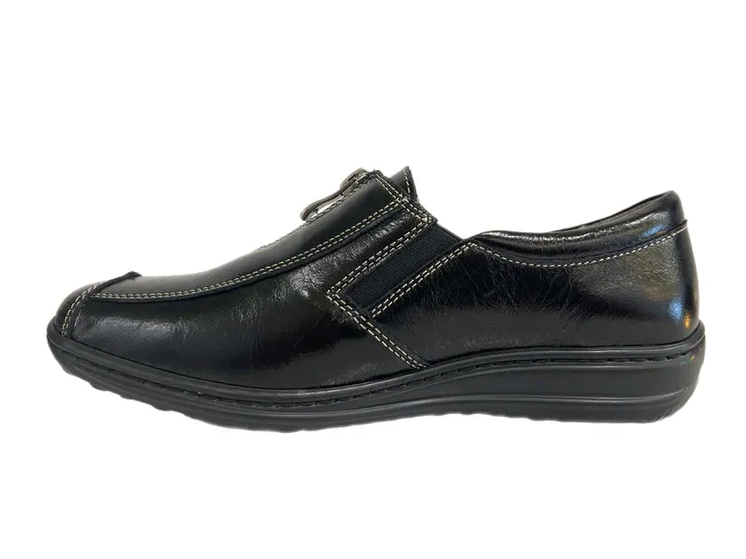 Cassini 'Micah' - Black Croc