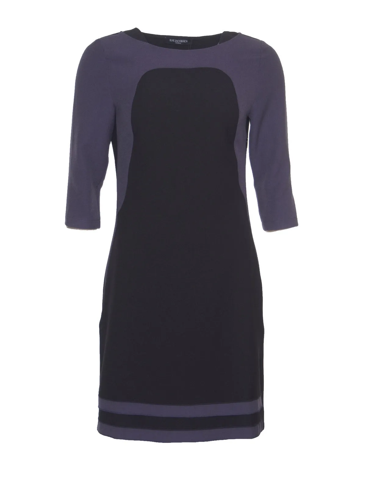 Colour Block Dress EDEN04 Blue