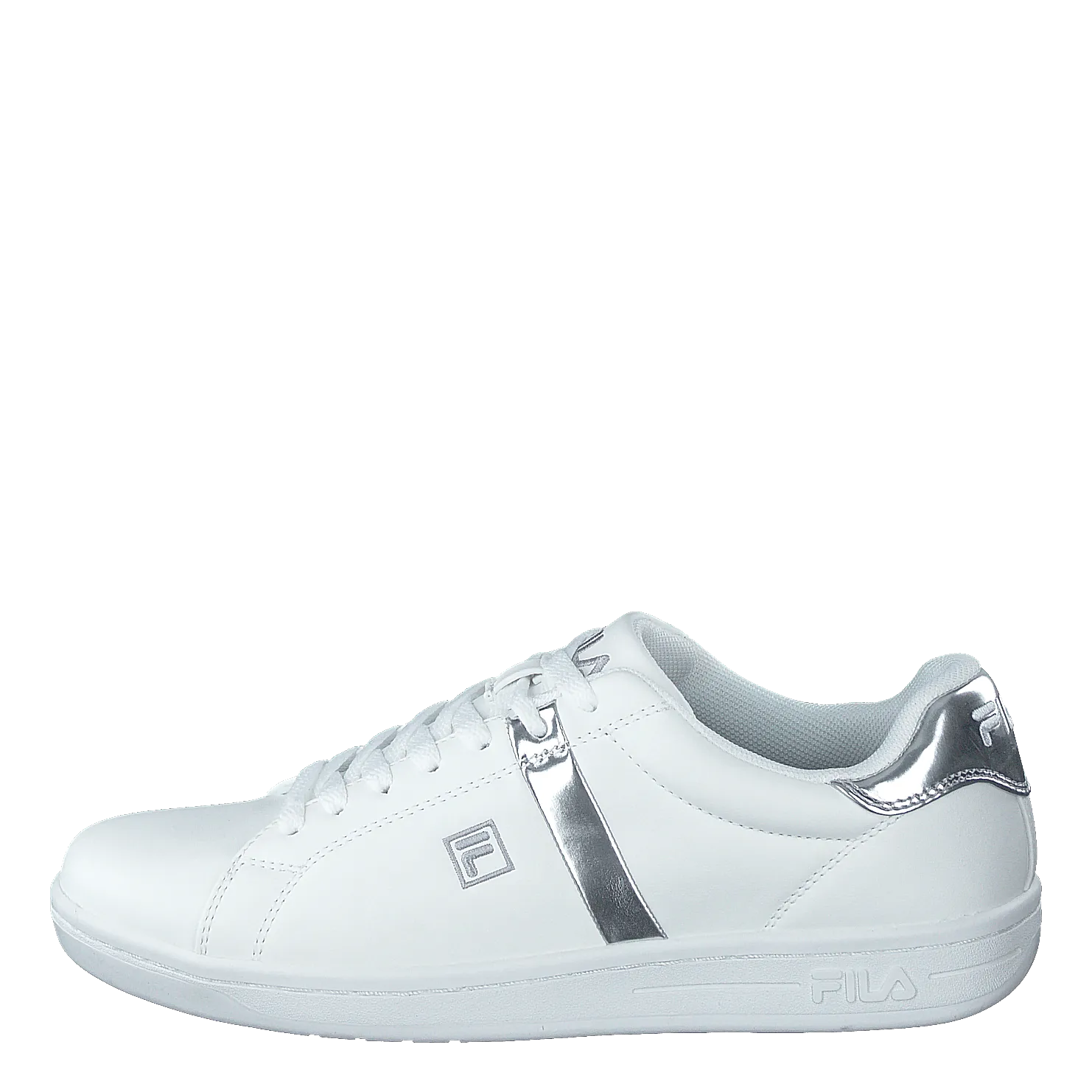 Crosscourt 2 F Low Wmn White-silver