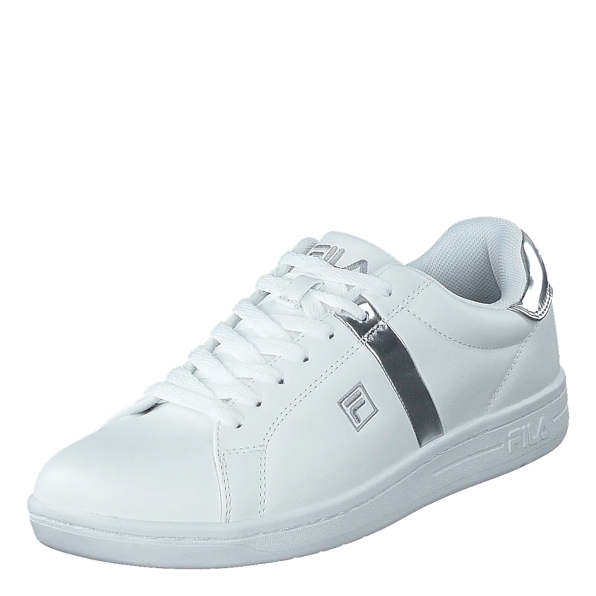 Crosscourt 2 F Low Wmn White-silver
