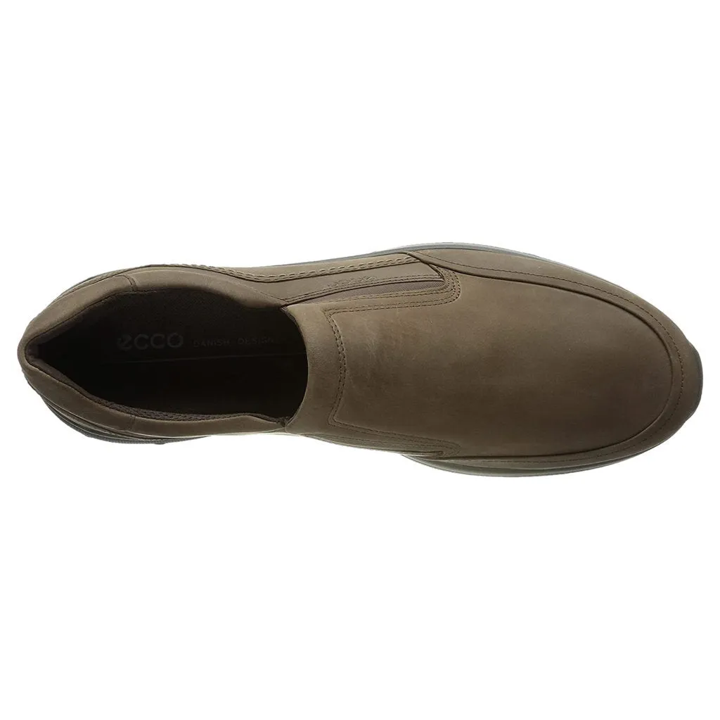 Ecco Irving Nubuck Leather Men's Slip-On Shoes