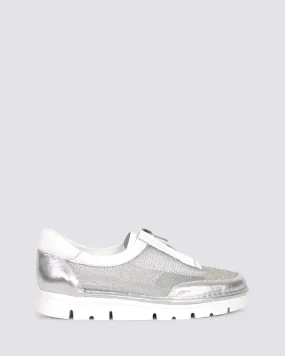 ESHE SNEAKERS SILVER/WHITE MULTI