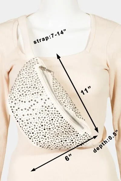 Fame Studded Crossbody Bag for Stylish Everyday Use