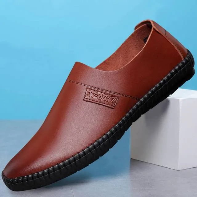 Fashion Leather Oxfords Men's Loafers