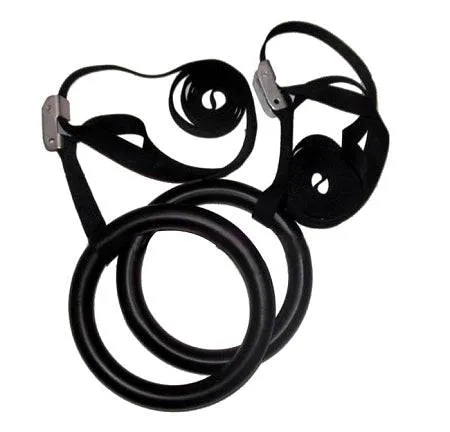 Fitness Hero RX Black ABS Gym Rings