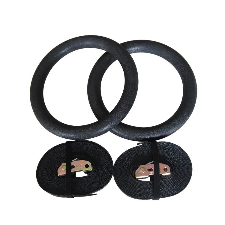 Fitness Hero RX Black ABS Gym Rings