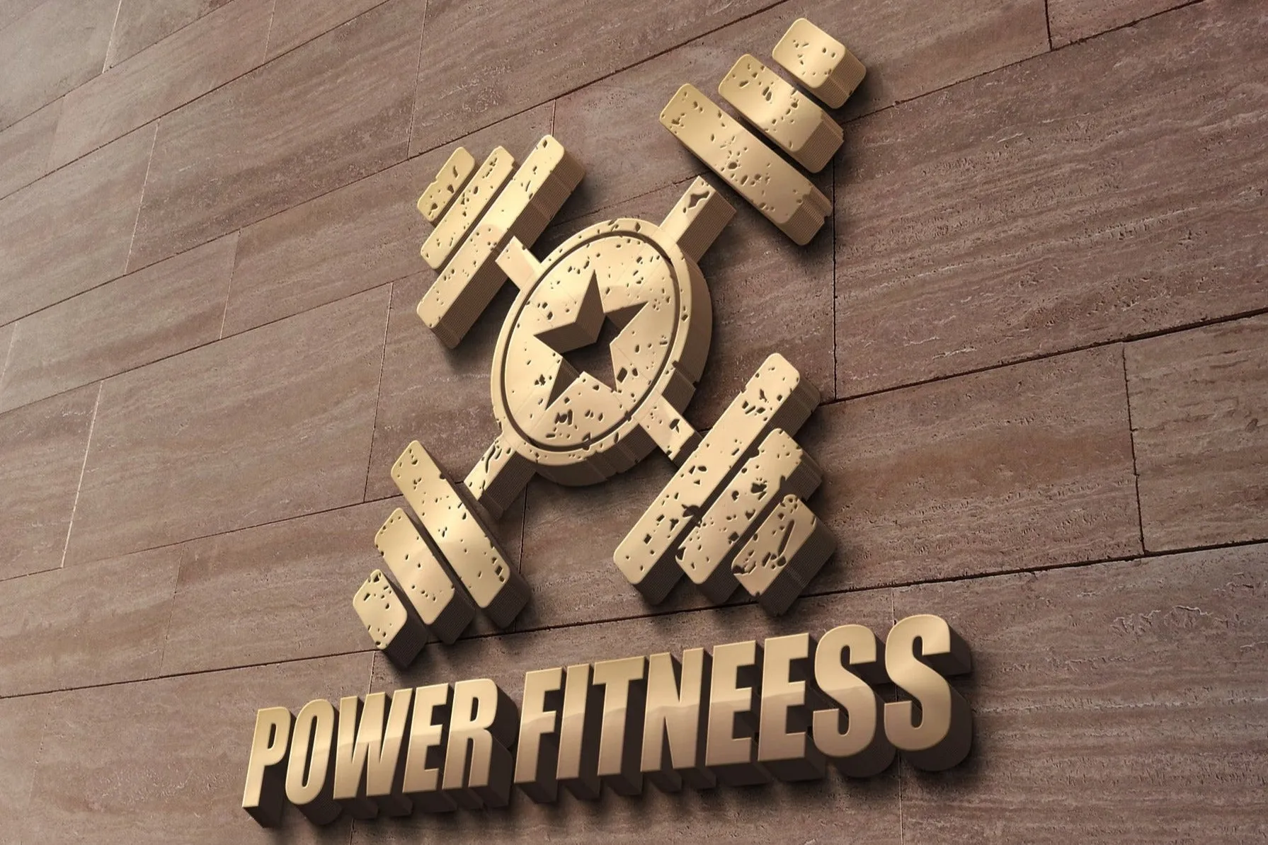 Logo Design - Fitness Trainer Logo | Fitness Training Logo | Gym Logo | Cross Fit Design | Weight Logo