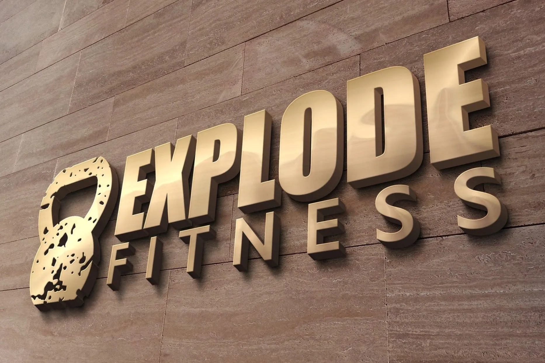 Logo Design - Personal Trainer Logo | Fitness Trainer Logo | Gym Design | Kettlebell Logo
