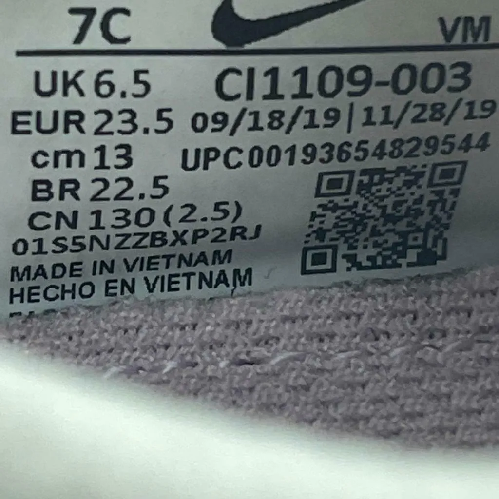 Nike 7C Toddler Girl's Air Max 270 Extreme Sneakers CI1109-003