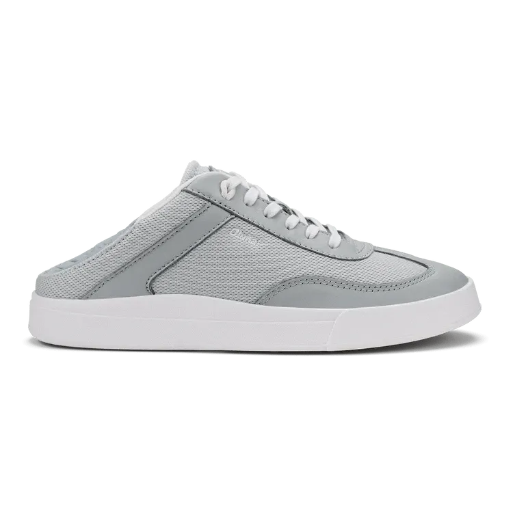 OluKai Women's Ha'upu Hulu Sneakers- Cloud Grey/ Pale Grey
