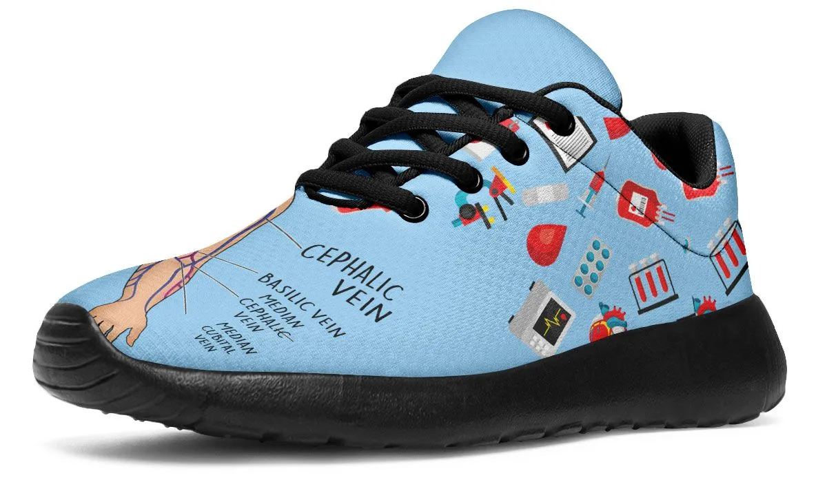 Phlebotomy Diagram Sneakers