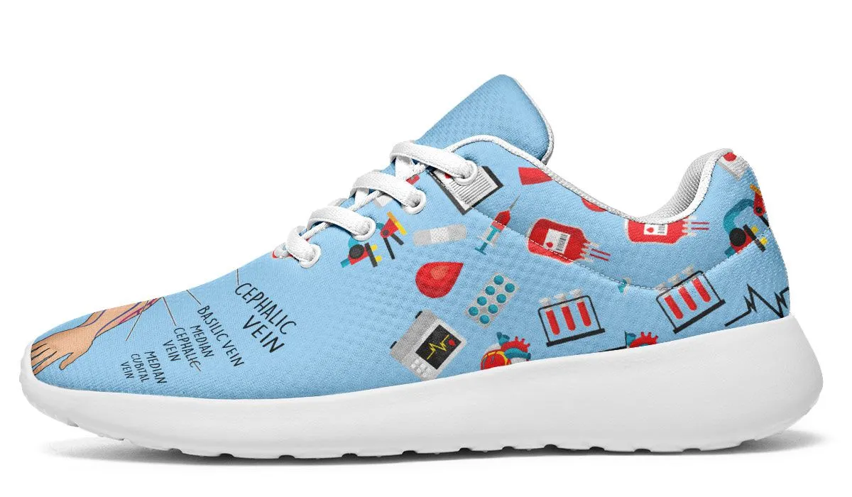 Phlebotomy Diagram Sneakers