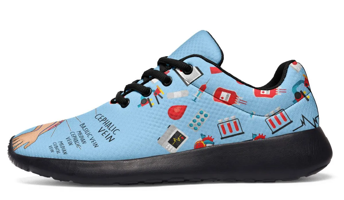 Phlebotomy Diagram Sneakers