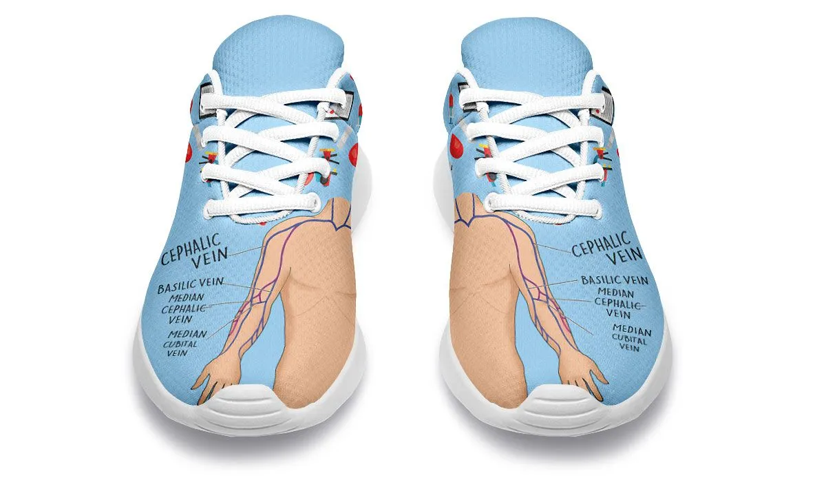 Phlebotomy Diagram Sneakers