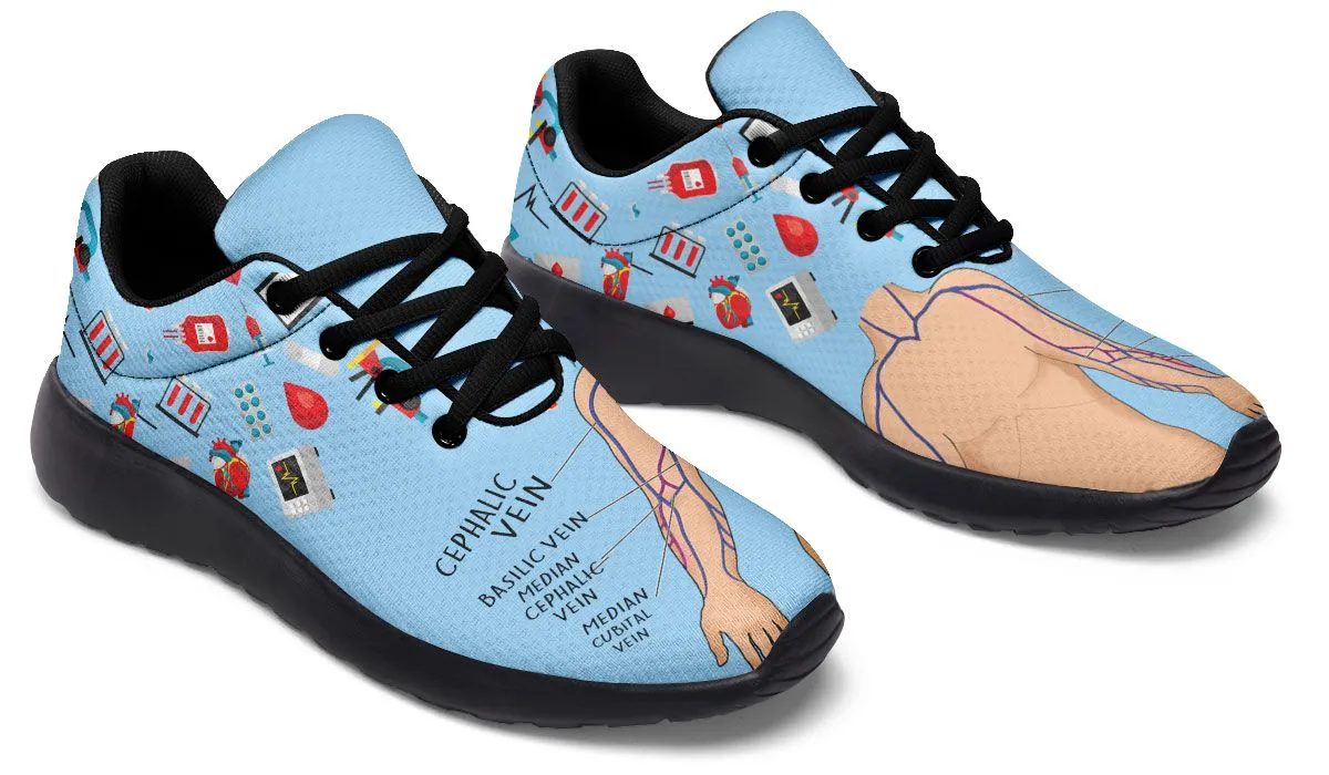 Phlebotomy Diagram Sneakers