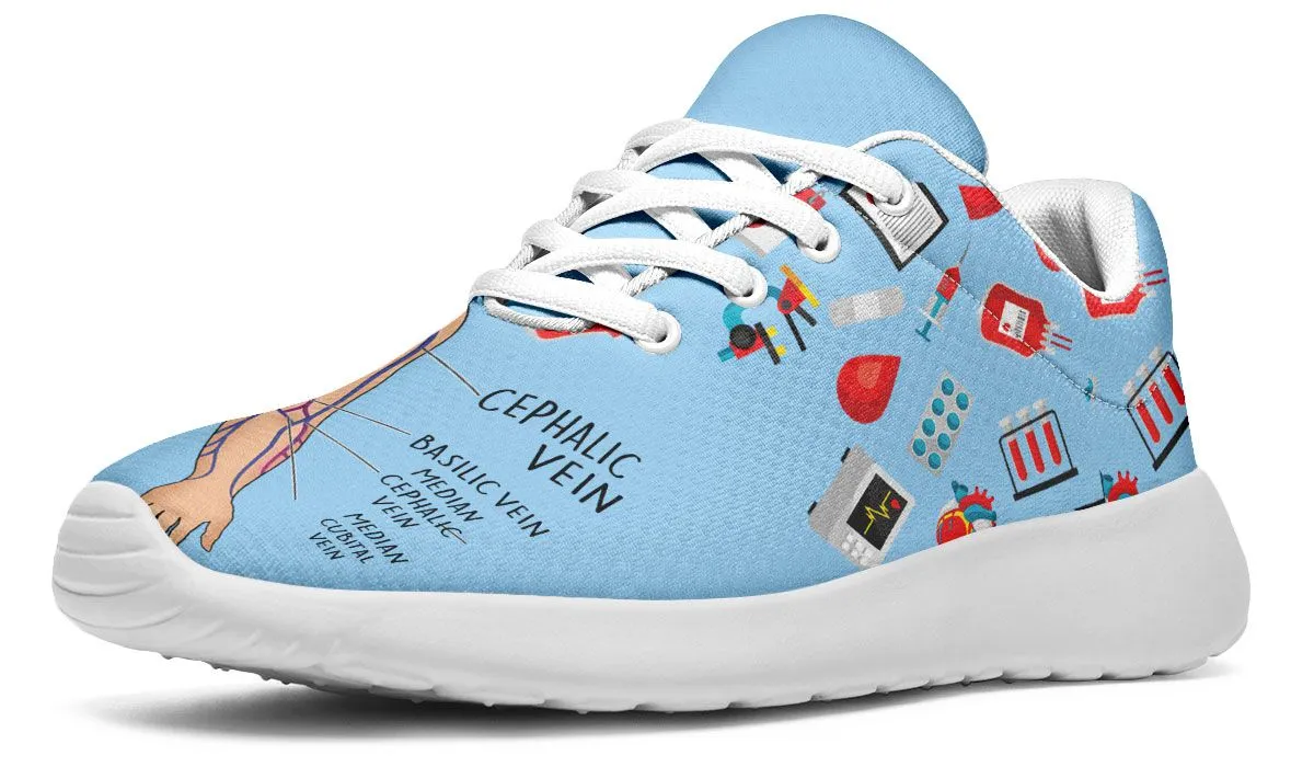 Phlebotomy Diagram Sneakers