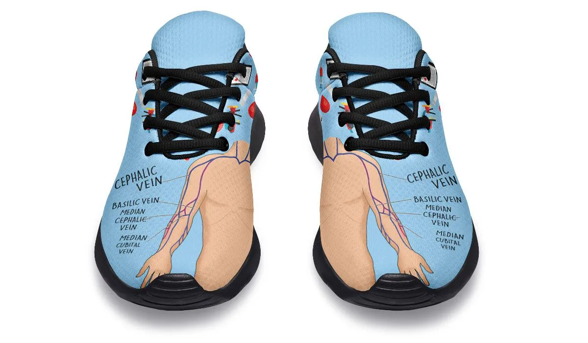 Phlebotomy Diagram Sneakers
