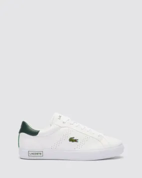 POWERCOURT 2.0 124 SNEAKERS WHITE/GREEN LEATHER