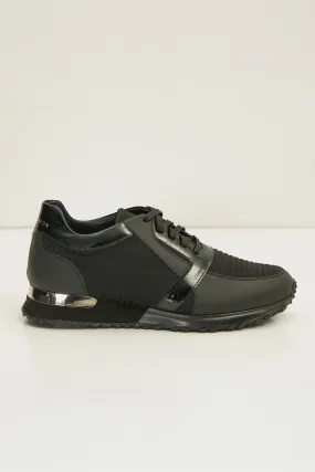 Racer Sneaker - Black White