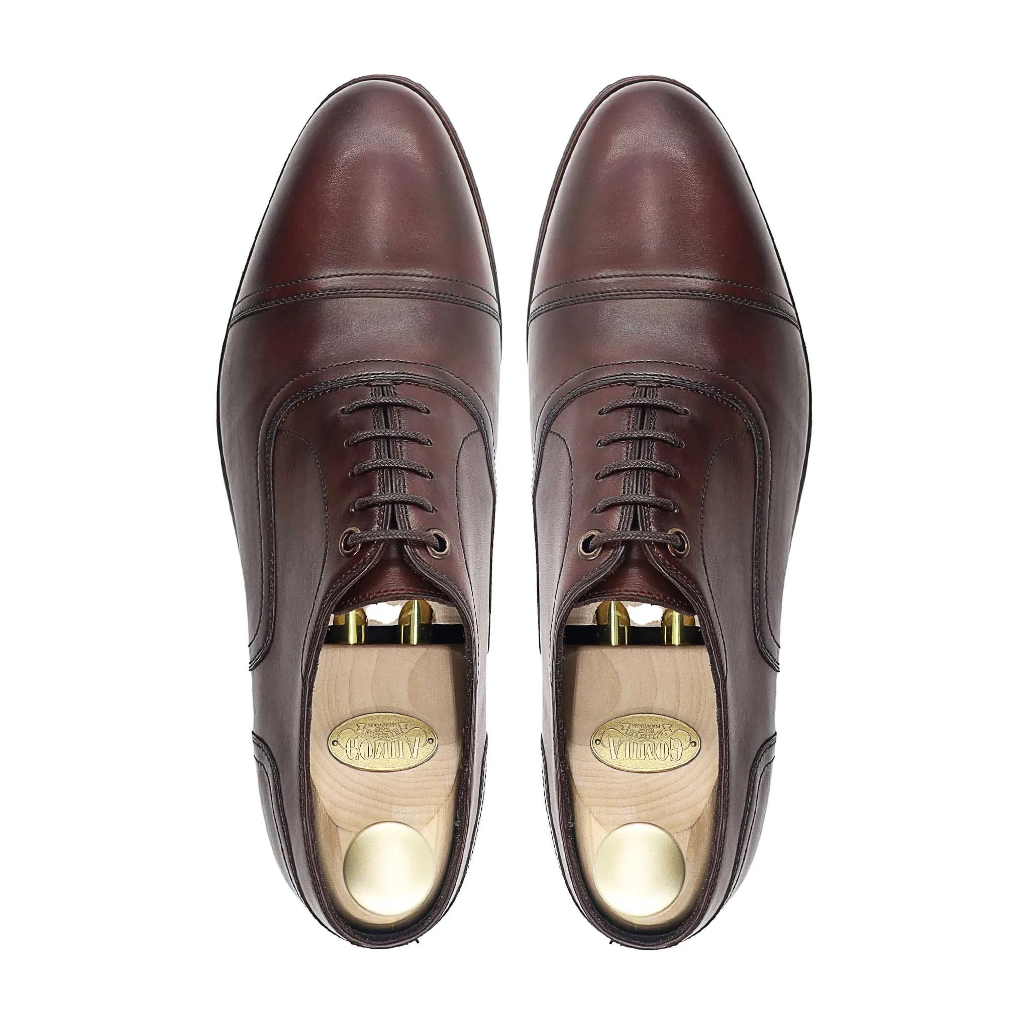 Ramsey - Men's Reddish Brown Calf Leather Oxford Shoe