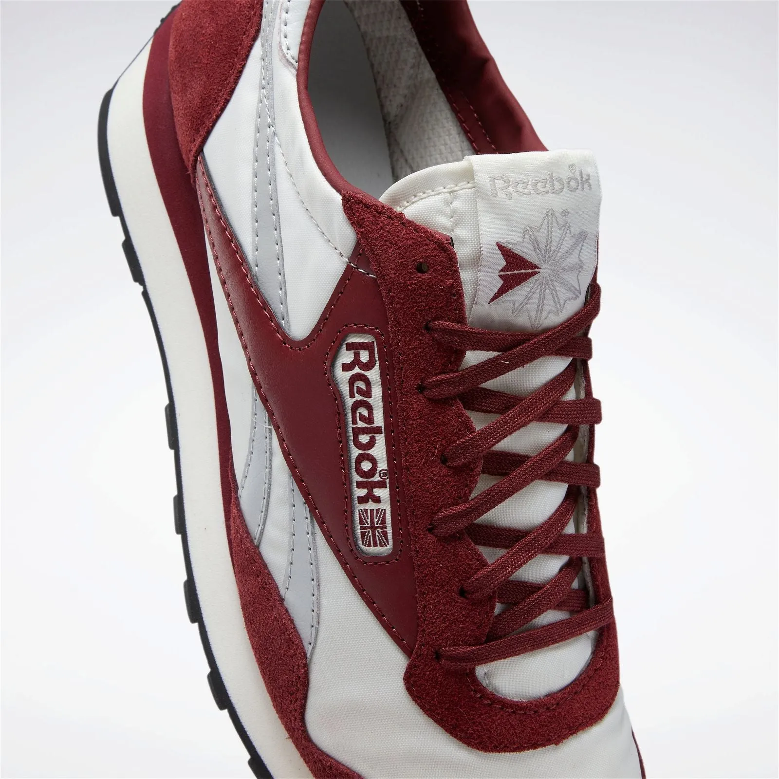Reebok Classics Unisex Aztec II Shoes - Burgundy / Chalk