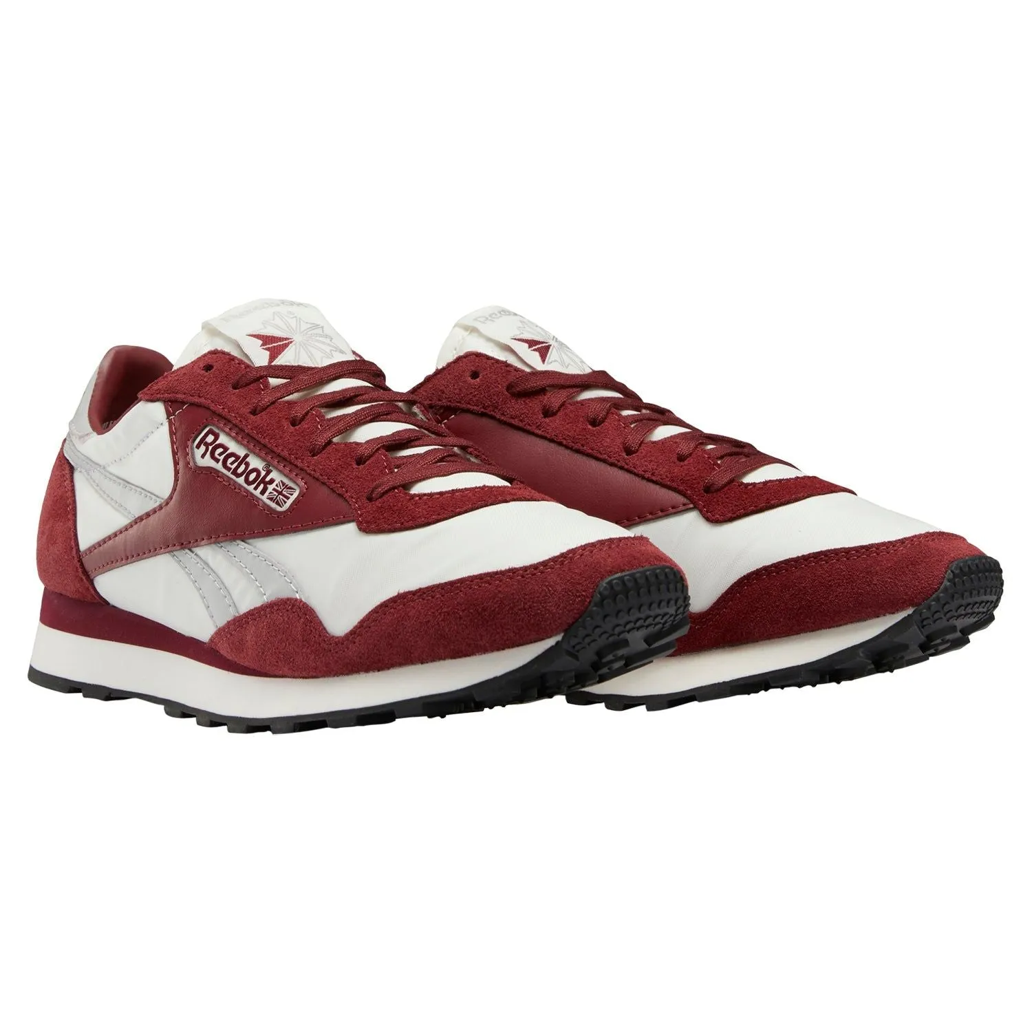 Reebok Classics Unisex Aztec II Shoes - Burgundy / Chalk