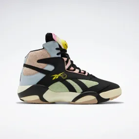 Reebok Footwear Men Smiley Shaq Attaq Shoes Cblack/Dreblu/Stiyel