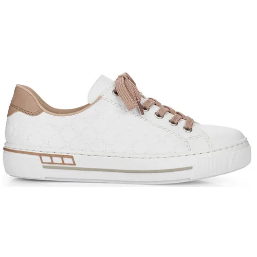 Rieker Trainers - L88W2-80 - White