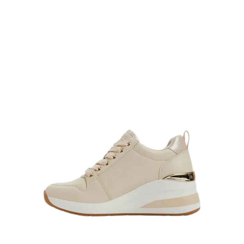 RONGAN WEDGE SNEAKERS - OTHER BEIGE