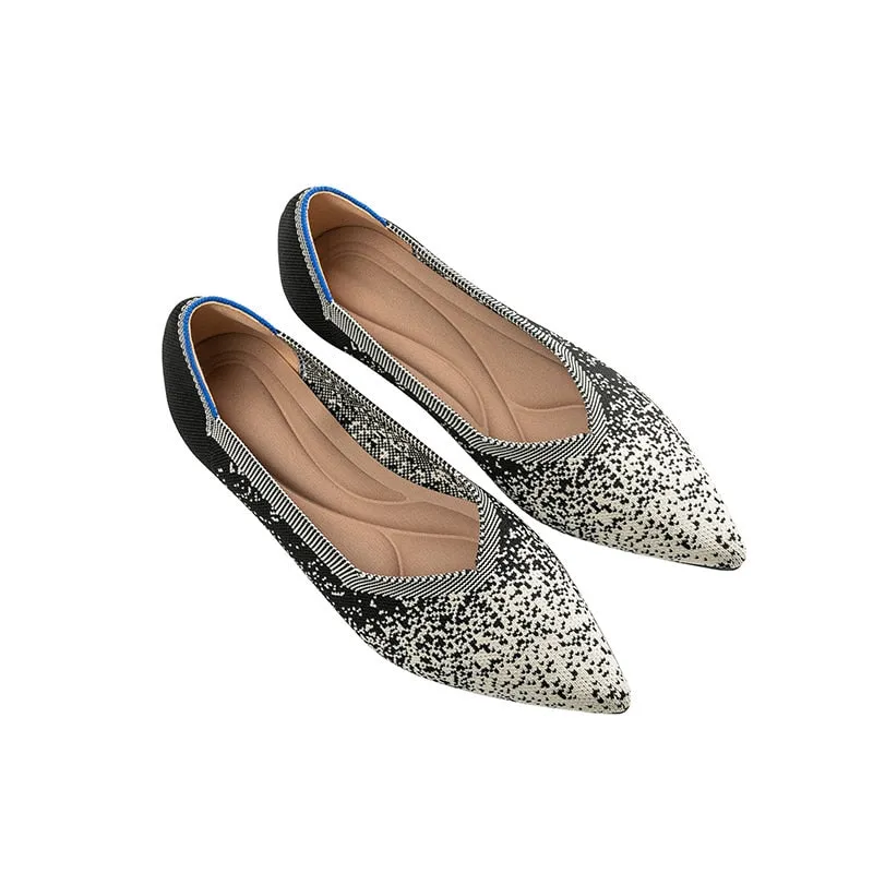 Wendy Pattern Print Basic Flats - 12 Patterns