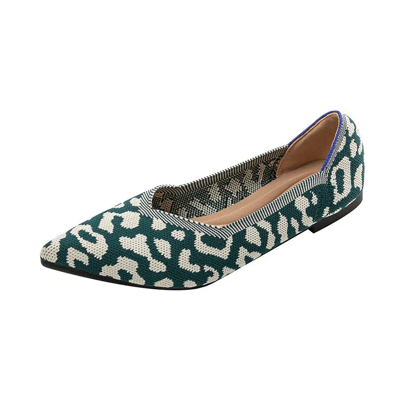 Wendy Pattern Print Basic Flats - 12 Patterns