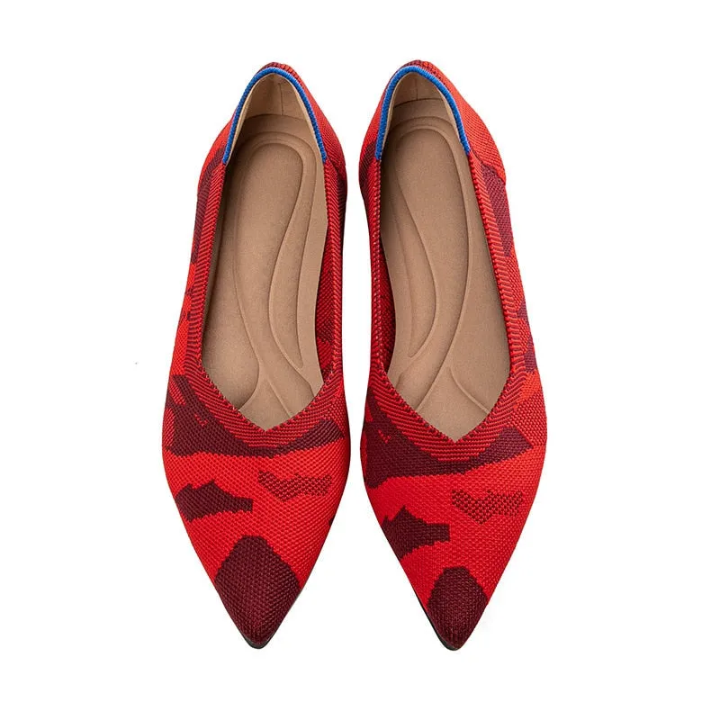 Wendy Pattern Print Basic Flats - 12 Patterns