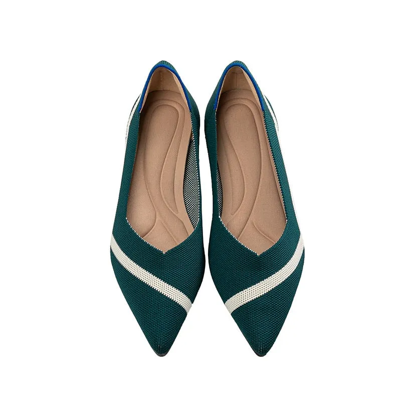 Wendy Pattern Print Basic Flats - 12 Patterns