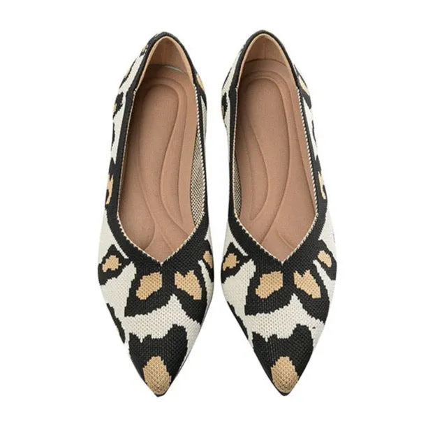 Wendy Pattern Print Basic Flats - 12 Patterns