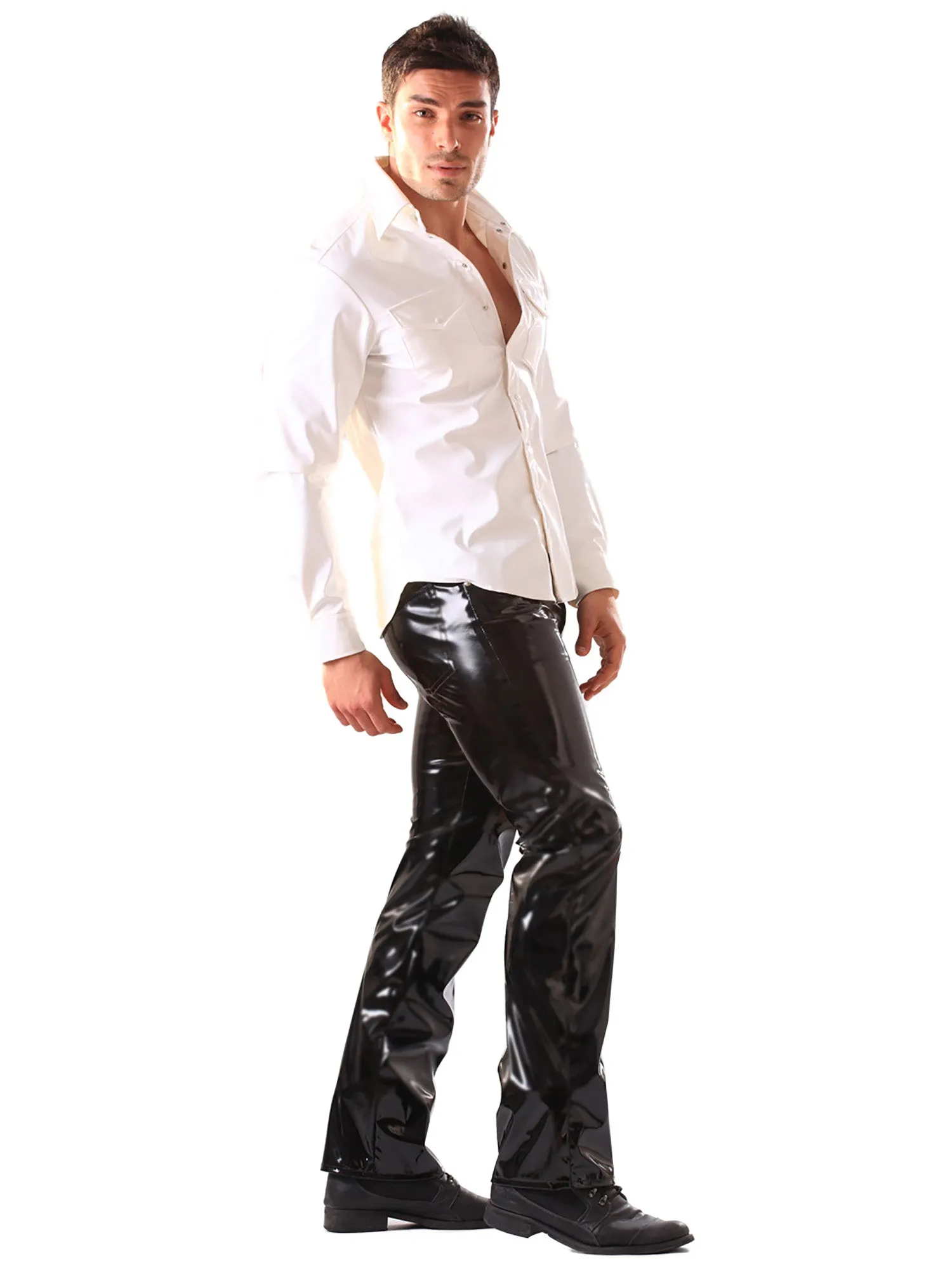White PVC Shirt