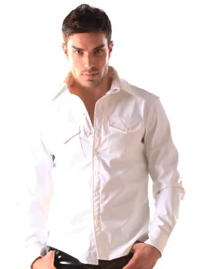 White PVC Shirt