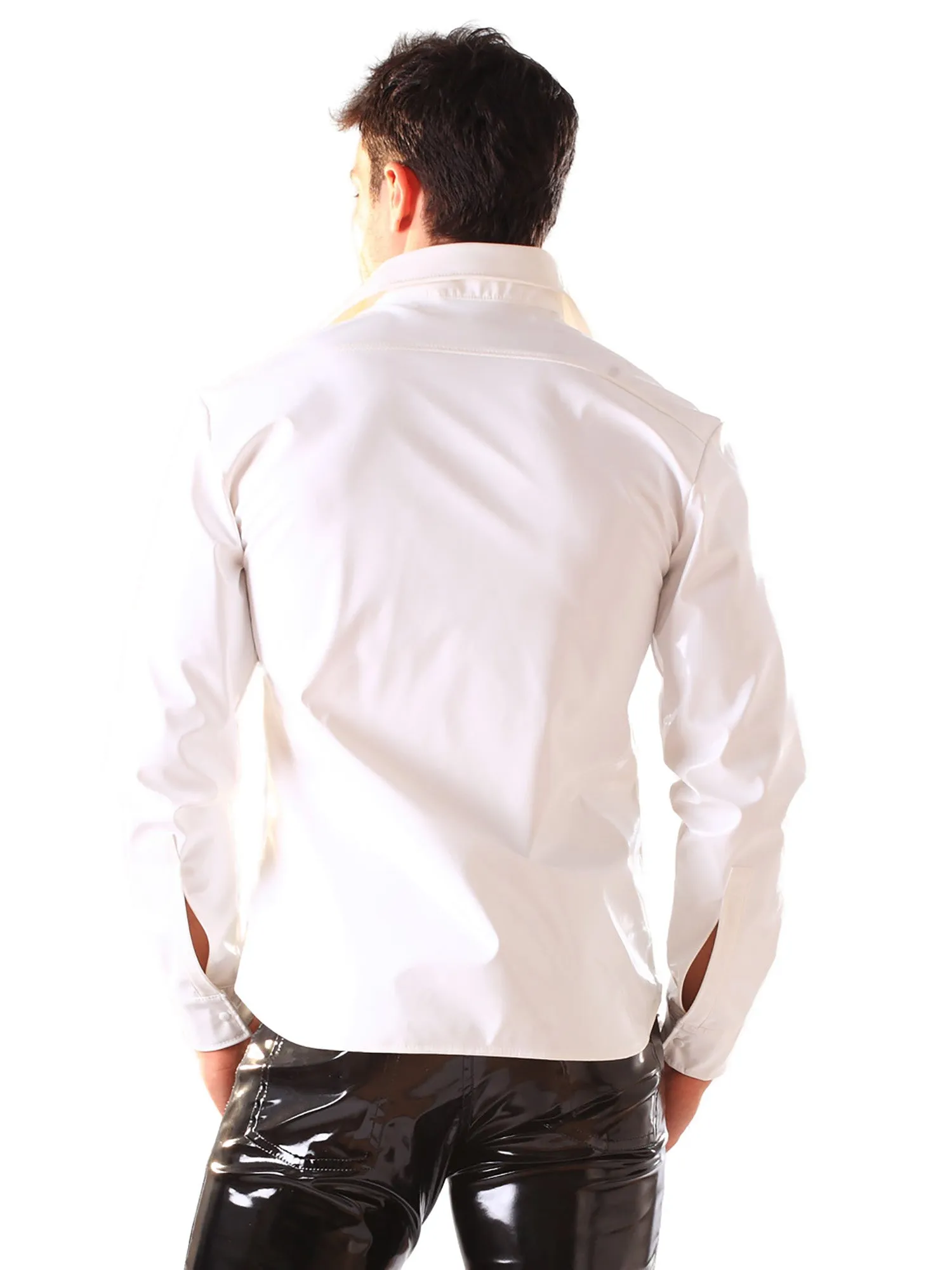 White PVC Shirt