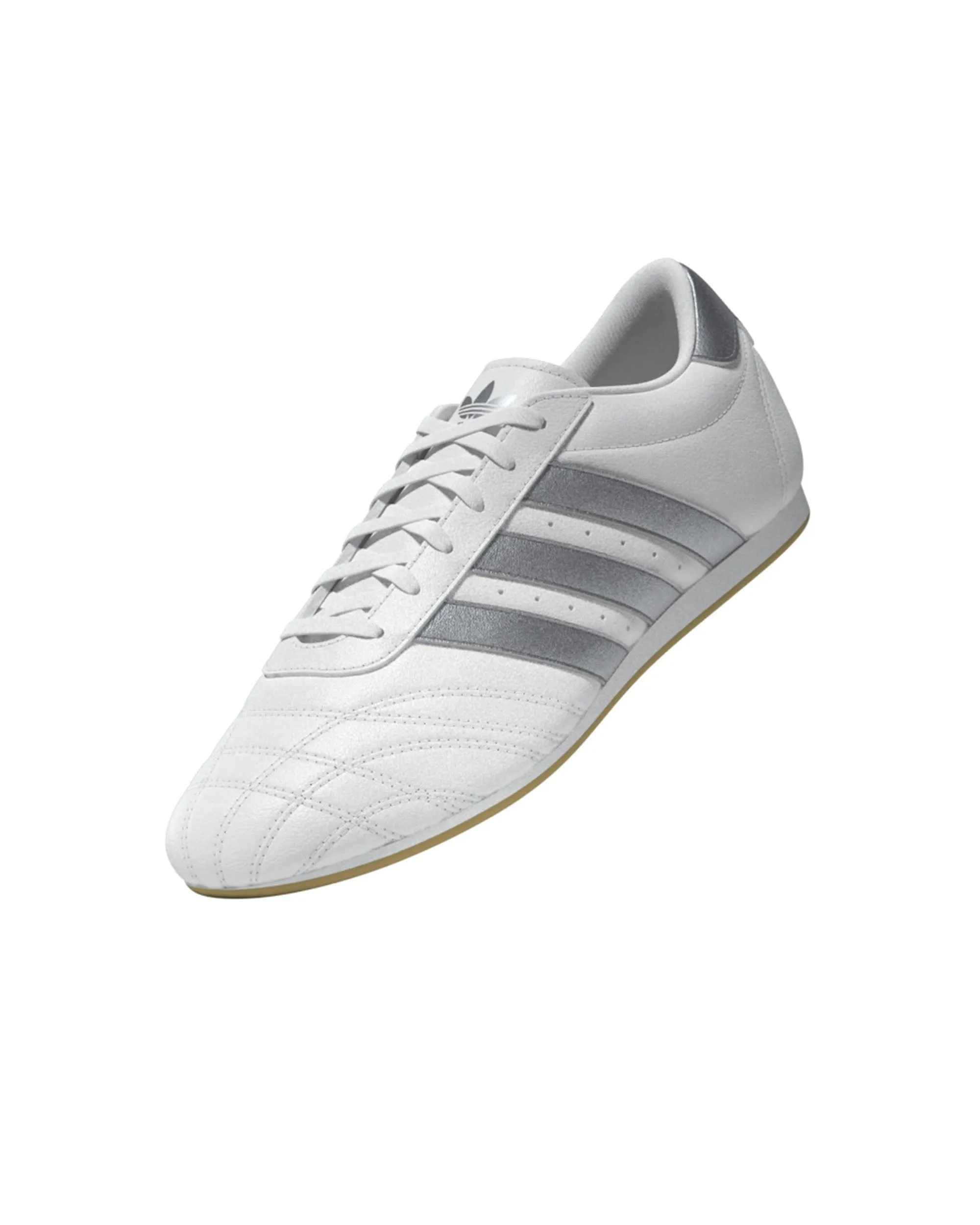 Womens Taekwondo Laced - Cloud White / Silver Metallic / Gum