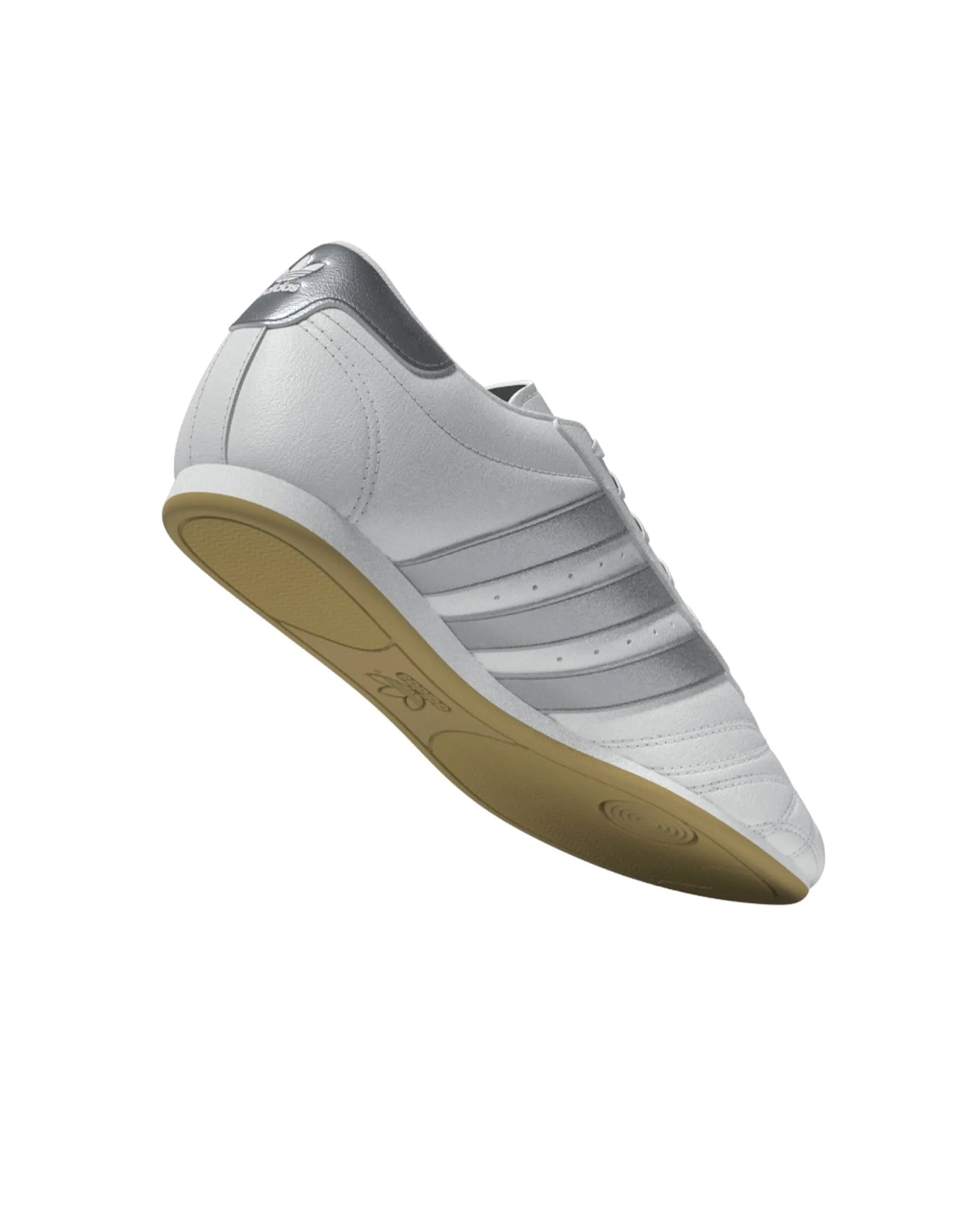 Womens Taekwondo Laced - Cloud White / Silver Metallic / Gum