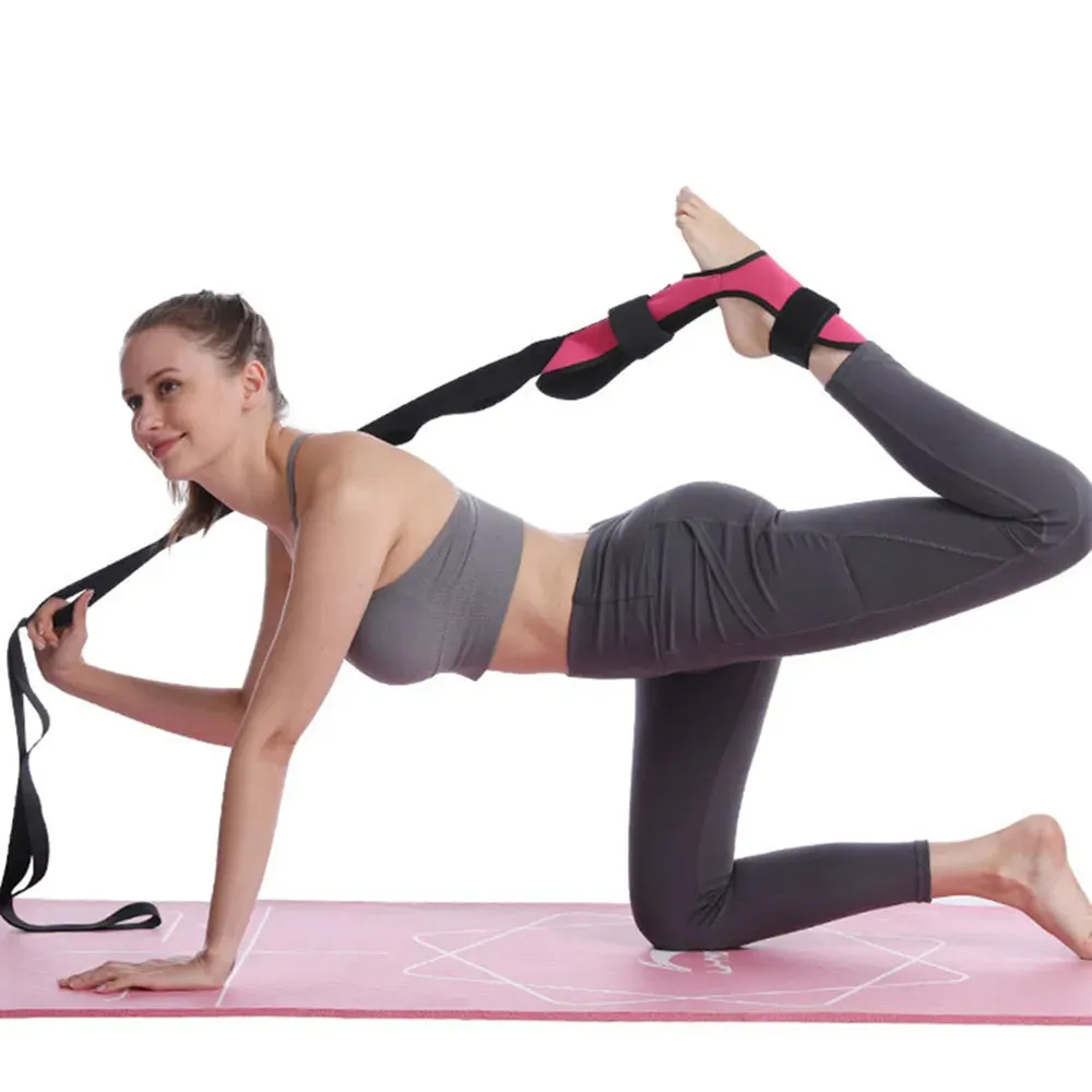 Yoga Ligament Stretching Belt Foot Ankle Joint Correction Sports Rope Foot Rehabilitation Strap Plantar Fasciitis Leg Training